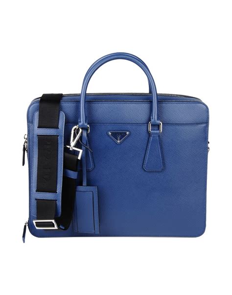 prada tote blue|Prada work tote.